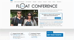 Desktop Screenshot of floatconference.com